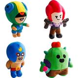 Amalfi Brawl Stars Peluş 30CM - 1ADET Fiyatıdır Kız Erkek Çocuk Oyuncak Eğitici Oyuncaklar - Çok Renkli