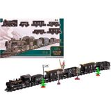 Amalfi Classic Steam Pilli Tren Seti 40 PARÇA 1603C Kız Erkek Çocuk Oyuncak Eğitici Oyuncaklar - Çok Renkli