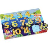 Amalfi Classic World Ahşap Sayılar Denizaltı Yapboz Kız Erkek Çocuk Oyuncak Eğitici Oyuncaklar