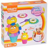 Amalfi Crafy Buzzy Muzzy Dondurma Oyun Hamuru Seti 200 gr Kız Erkek Çocuk Oyuncak Eğitici Oyuncaklar