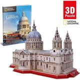 Amalfi CUB DS0991 National Geographic 107 Parça 3D Puzzle Aziz Paul Katedrali Kız Erkek Çocuk Oyuncak Eğiti