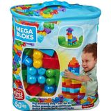 Amalfi CYP67 MEGA BLOKS® 60 parçalı Blok Torbaları 2 asorti - Mavi - Pembe +1 yaş Kız Erkek Çocuk Oyuncak E