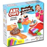 Amalfi Dede Waffle ve Dondurma Oyun Hamuru Seti Kız Erkek Çocuk Oyuncak Eğitici Oyuncaklar
