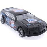 Amalfi Die Cast Çek Bırak Metal Siyah Yarış Arabası 43 Kız Erkek Çocuk Oyuncak Eğitici Oyuncaklar