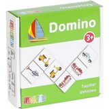 Amalfi EDU-3011 Taşıtlar Domino -Chiva Kız Erkek Çocuk Oyuncak Eğitici Oyuncaklar - Çok Renkli