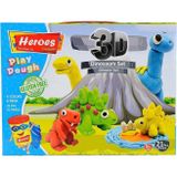 Amalfi ERN-568 Heroes 3D Dinazor Oyun Hamur Seti - Eren Oyuncak Kız Erkek Çocuk Oyuncak Eğitici Oyuncaklar