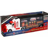 Amalfi ERN-877 Heroes Toys Çantalı Ambulans Taşıyıcı Tır Seti - Eren Oyuncak Kız Erkek Çocuk Oyuncak Eğitic