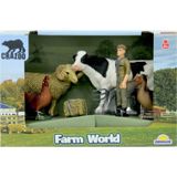 Amalfi Farm World Çiftlik Hayvanları Küçük Oyun Seti Kız Erkek Çocuk Oyuncak Eğitici Oyuncaklar