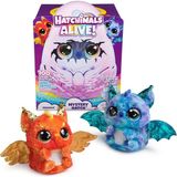 Amalfi Hatchimals Peluş Simli Draggle Kız Erkek Çocuk Oyuncak Eğitici Oyuncaklar - Çok Renkli