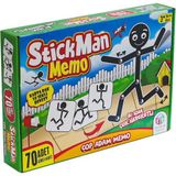 Amalfi Hed 109 Çöp Adam Stick Man Oyunu Kız Erkek Çocuk Oyuncak Eğitici Oyuncaklar - Çok Renkli