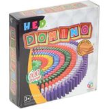 Amalfi Hed 338 Hobi Zeka Domino 100 Parça Kız Erkek Çocuk Oyuncak Eğitici Oyuncaklar - Çok Renkli