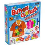 Amalfi Hed 725 Button Clothes Kız Erkek Çocuk Oyuncak Eğitici Oyuncaklar - Çok Renkli