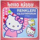 Amalfi Hello Kitty Renkleri Eşleştiriyorum 20 Parça HK40629 Kız Erkek Çocuk Oyuncak Eğitici Oyuncaklar - Çok Renkli