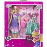Amalfi HMM66 My First Barbie - Ilk Barbie Bebeğim Kız Erkek Çocuk Oyuncak Eğitici Oyuncaklar - Çok Renkli