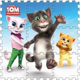 Amalfi Konuşan Kedi Tom ve Eva Yer Matı Kız Erkek Çocuk Oyuncak Eğitici Oyuncaklar
