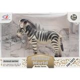 Amalfi Kutulu Model Figür Hayvan Zebra Kız Erkek Çocuk Oyuncak Eğitici Oyuncaklar