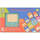 Amalfi LC-31050 Öğretici Türkçe-İngilizce Konuşan Flash Kartlar -Let's Be Child Kız Erkek Çocuk Oyuncak Eği