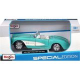 Amalfi May 31275 1957 Chevrolet Corvette 1:24 Kız Erkek Çocuk Oyuncak Eğitici Oyuncaklar - Çok Renkli