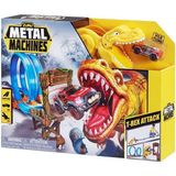 Amalfi MEA02000 Metal Machines T-Rex Oyun Seti Kız Erkek Çocuk Oyuncak Eğitici Oyuncaklar - Çok Renkli