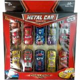 Amalfi METAL ARABA 10 LU PAKET Kız Erkek Çocuk Oyuncak Eğitici Oyuncaklar