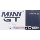 Amalfi Mini Gt 1/64 Car Hauler Trailer White MGTAC21 Kız Erkek Çocuk Oyuncak Eğitici Oyuncaklar - Çok Renkli