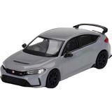 Amalfi Mini Gt 1:64 Honda Civic Type R Sonic Gray Pearl Kız Erkek Çocuk Oyuncak Eğitici Oyuncaklar
