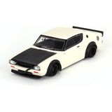 Amalfi Mini Gt 1/64 Nissan Skyline Kenmeri Liberty Walk White Kız Erkek Çocuk Oyuncak Eğitici Oyuncaklar - Çok Renkli