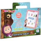 Amalfi MS7582 Masha Koca Ayı Manyetik Tablet Kız Erkek Çocuk Oyuncak Eğitici Oyuncaklar - Çok Renkli