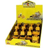 Amalfi NZM-137 Sürtmeli Kepçe Dozer Kız Erkek Çocuk Oyuncak Eğitici Oyuncaklar