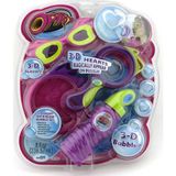 Amalfi Optrix 3D Bubbles Set Kalp Efektli 20175 D Kız Erkek Çocuk Oyuncak Eğitici Oyuncaklar - Çok Renkli