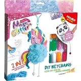 Amalfi Paulinda Magic Glitter 2n1 Dıy Keychains Hobi Set S00095608 Kız Erkek Çocuk Oyuncak Eğitici Oyuncakl - Çok Renkli