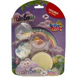 Amalfi Paulinda Slime Super Putty Rainbow 80 ml S00095535 Kız Erkek Çocuk Oyuncak Eğitici Oyuncaklar - Çok Renkli