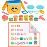 Amalfi Play-Doh Piknik Şekilleri Başlangıç Seti Kız Erkek Çocuk Oyuncak Eğitici Oyuncaklar - Çok Renkli