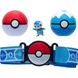 Amalfi Pokemon Clip 'N' Go Pokeball Kemer ve Figür Seti 95283-U Kız Erkek Çocuk Oyuncak Eğitici Oyuncaklar