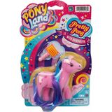 Amalfi Pony Land Sevimli Pony Kız Erkek Çocuk Oyuncak Eğitici Oyuncaklar - Çok Renkli