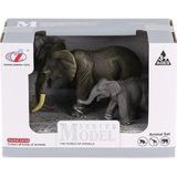 Amalfi Q9899-A24 Fil Ailesi -Birliktoys Kız Erkek Çocuk Oyuncak Eğitici Oyuncaklar