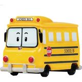 Amalfi Robocar Poli Metal Araç Karakter Figür School B Kız Erkek Çocuk Oyuncak Eğitici Oyuncaklar