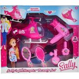 Amalfi SALLY HELİKOPTER BEAUTY SET Kız Erkek Çocuk Oyuncak Eğitici Oyuncaklar