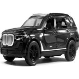 Amalfi Şeffaf Kutuda Metal BMW X7 Araba Kız Erkek Çocuk Oyuncak Eğitici Oyuncaklar