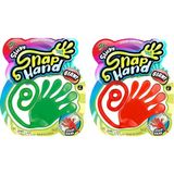 Amalfi Snap Hand Sticky Grap 2'li Paket Kız Erkek Çocuk Oyuncak Eğitici Oyuncaklar - Çok Renkli