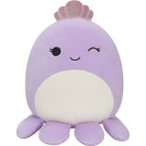 Amalfi Squishmallow Ahtapot Violet 20cm Kız Erkek Çocuk Oyuncak Eğitici Oyuncaklar