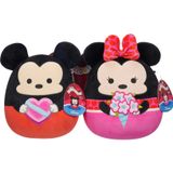 Amalfi Squishmallows Disney Mickey ve Minnie 2'li 20cm Kız Erkek Çocuk Oyuncak Eğitici Oyuncaklar