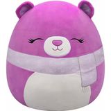 Amalfi Squishmallows Mor Ayı 50cm Kız Erkek Çocuk Oyuncak Eğitici Oyuncaklar