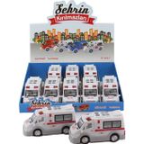 Amalfi SÜRTMELİ AMBULANS ARABA Kız Erkek Çocuk Oyuncak Eğitici Oyuncaklar