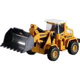 Amalfi SZT-9964 Sürtmeli Metal İnşaat Aracı Kepçe Kız Erkek Çocuk Oyuncak Eğitici Oyuncaklar