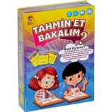 Amalfi Tahmin Et Bakalım Eğitici Eğlenceli Oyun Kartları 32 Parça Kız Erkek Çocuk Oyuncak Eğitici Oyuncakla