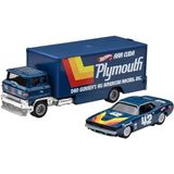 Amalfi Team Transport 70 Plymouth Cuda Sakura Sprinter Kız Erkek Çocuk Oyuncak Eğitici Oyuncaklar - Çok Renkli