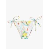 Amalfi Temalı Limon Desenli İpli Bikini Altı