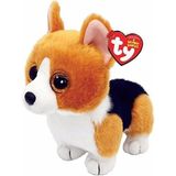 Amalfi Ty Beanie Babies Peluş Corgi Köpek Colin 15CM Kız Erkek Çocuk Oyuncak Eğitici Oyuncaklar - Çok Renkli