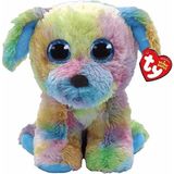 Amalfi Ty Beanie Babies Peluş Köpek Max (Otizm) 15CM Kız Erkek Çocuk Oyuncak Eğitici Oyuncaklar - Çok Renkli